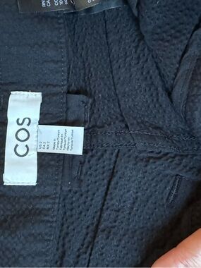 COS Black Quilted Jacket